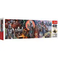 Trefl Star Wars puzzel - Mandalorian - 1000 stukjes panorama.