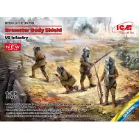 ICM Modelbouwpakket Militaire voertuigen - 35720 Brewster Body Shield, US Infantry Plastic - 1:35 - Modelbouw