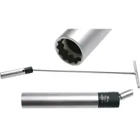 Bgs Voertuig gereedschap, Scharnierende bougiesleutel met koppelbegrenzer 20 Nm SW 16 mm