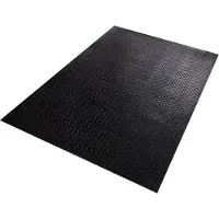 Floordirekt Rubber loper - Rubbermat - Traanplaat - 3 mm - 100 x 200 cm