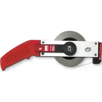 Bmi Meetband met frame | lengte 50 m bandbreedte 13 mm | A EG II | aluminium wit stalen rolbandmaat | 1 stuk - 301024050AF 301024050AF