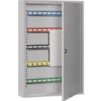 Format Formaat sleutelkast S 64, B 270 x D 80 x H 350 mm, tot 64 sleutels, lichtgrijs