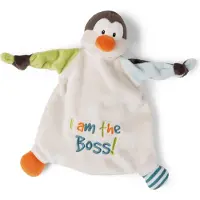 Nici Knuffelpinguïn "ik Ben De Baas" Doudou