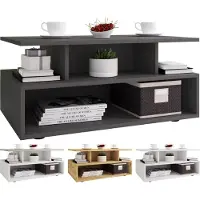 VCM Esila salontafel 4 planken eik decor.