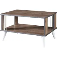 En.casa Salontafel Århus 40x70x50 cm Eiken