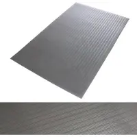 Floordirekt Anti-Vermoeidheidsmat - Softer-Work-Mat - Werkplaatsmat - Grijs - 90 x 300 cm