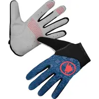 Endura Hummvee Lite Icon Women's Blueberry Long Gloves || Maat: XS