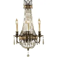 Elstead Lighting LED Wandlamp Bellini | 3X E14 Max 60W | Oxidized Bronze/British Bronze