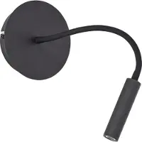 Brilliant Wandlamp Jutta Zwart Flexibel