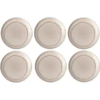 Like. by Villeroy & Boch Ontbijtbord Perlemor Sand 24 cm (Set van 6)