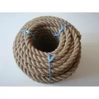 Linotech Jutekouw 6mm x 30m - Decoratieve Touwen voor Diverse Toepassingen