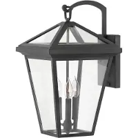 Elstead Lighting LED Wand Buitenlamp Alford Place | 3X E14 Max 40W | IP44 | Dimbaar | Museum Black