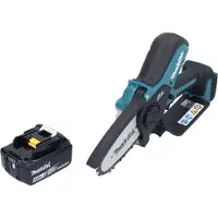 Makita DUC 101 T1 accu takkenschaar 18 V 10 cm borstelloos + 1x accu 5,0 Ah - zonder oplader