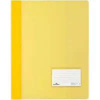 Durable Premium presentatiemap, voor A4, hard pvc, 25 stuks, geel