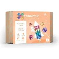 Connetix - Pastel Square Pack 40 Pieces (CT-P-00040-SQ)