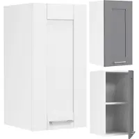 VCM Colura keuken bovenkastje 30 cm 1 deur wit.
