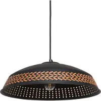 Beliani MINILLAS - Hanglamp - Zwart - Ijzer