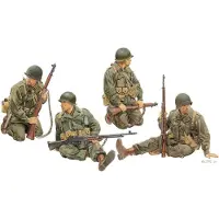 Other Modelbouwpakket Militaire voertuigen - 6378 U.S. Army Tank Riders 1944-45 - Figuren Plastic - 1:35 - Modelbouw