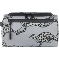Chiemsee Toilettas 'Jump N Fly' grijs / zwart / wit