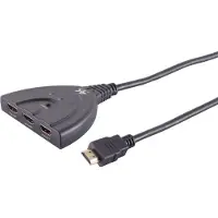S-Impuls HDMI schakelaar | 3 naar 1 | HDMI2.0 (4K 60Hz) | 0,50 meter