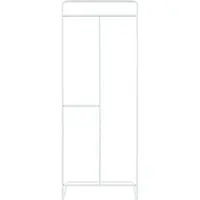 En.casa Kledingrek Sandviken kapstok staal 166x63x48 cm wit []