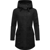 Ragwear Functionele jas 'Alysa' zwart
