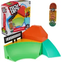 Spin Master Tech Deck Quarter Bowl Ruckus, setje vinger skateboard, geschikt voor kinderen vanaf 6 jaar