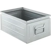 Schäfer Shop stapelbak, 25 l, 120 kg, L 478 x B 307 x H 200 mm, staal, elektrolytisch verzinkt