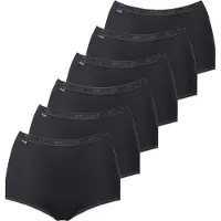 Sloggi Dames maxi slip 6 Pack Basic +