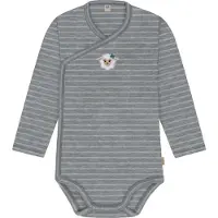Normani Rompertje/body 'Kaitaia' beige / grijs / wit