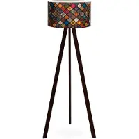 Lux.pro Staande lamp Newport vloerlamp 140 cm E27 meerkleurig
