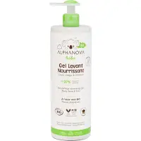 Alphanova Bébé Voedende Reinigingsgel 400 ml Gel
