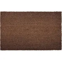 Karat Deurmat Kokos - Voor Binnen en Buiten - Deurmat van Kokos - Vuilvangmat voor Voordeur - Antislip - Voetschraper - Schoonloopmat Naturel - Bruin - 17 mm - 40 x 60 cm
