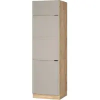 Vicco Fame-Line Koelkastkast – 60 cm GrijsBeige
