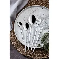 Hermia Concept - Bestekset - 30 Stuks - Chroom - 21 x 4,7 cm
