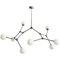 101 Copenhagen Drop Chandelier Bulp kroonluchter grande Grey