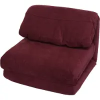 MCW Fauteuilbed -E68, slaapbank functionele fauteuil inklapbare fauteuil, stof/textiel ~ bordeaux