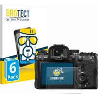 BROTECT Screenprotector 6 Stuks voor Sony Alpha 1 II (ILCE1M2B) Beschermglas transparant