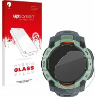 Upscreen - Screenprotector voor Garmin Instinct 3 AMOLED / Solar (45 mm) - Folie Beschermfolie Beschermglas transparant
