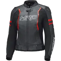 Held Street Rocket 4 Dames Zwart Rood Leren Motorjas Maat 44