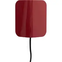 HAY Apex wandlamp Maroon red