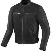Bogotto B-Nimble Zwart Leren Motorjas Maat 48