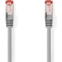 Nedis CAT6 Netwerkkabel | RJ45 Male | RJ45 Male | S/FTP | 30.0 m | Rond | LSZH | Grijs | Doos - CCGB85221GY300