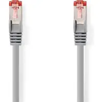 Nedis CAT6 Netwerkkabel | RJ45 Male | RJ45 Male | S/FTP | 15.0 m | Rond | LSZH | Grijs | Doos - CCGB85221GY150