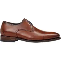Floris van Bommel Veterschoen 'De Loper 16' cognac