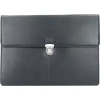 Esquire Oxford College Map Leer 35 cm zwart