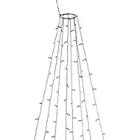 Konstsmide Verlichtingset 240cm - 8x 30 led - 2200K voor kerstboom