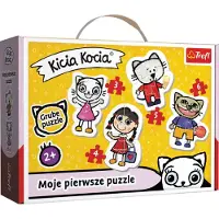 Trefl Kicia Kocia Moje pierwsze puzzle 2 - 18 elementowe