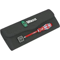 Wera 9476 vouwetui voor max. 8-delige Kraftform Kompakt VDE Stainless sets, leeg, 180 x 80 mm - 05136539001