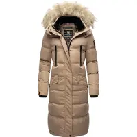MARIKOO Wintermantel 'Schneesternchen' beige
